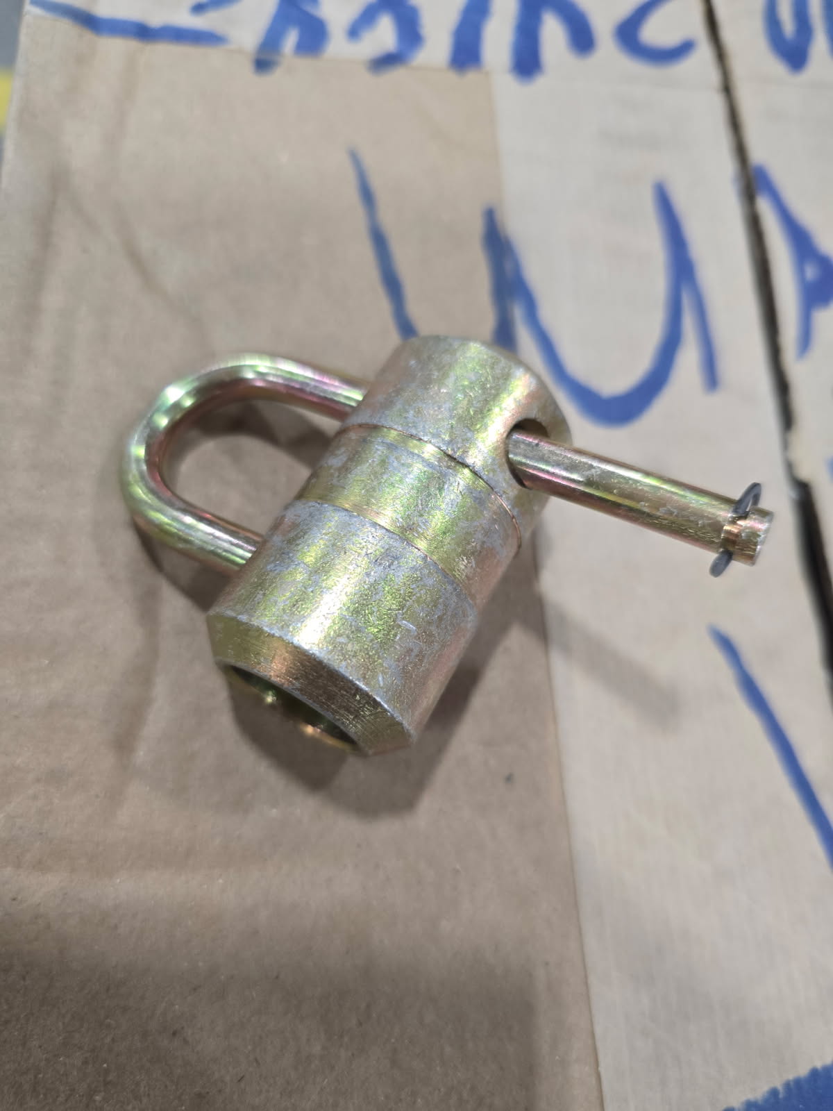 LOCK, PL CS 1/4INx11/16IN HASP